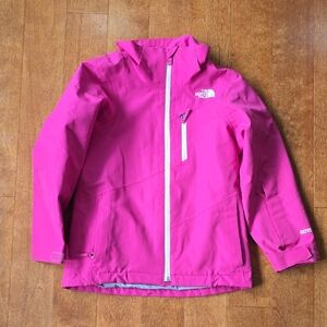 The North Face Fuchsia Dryzzle Outdoor Jacket girls S